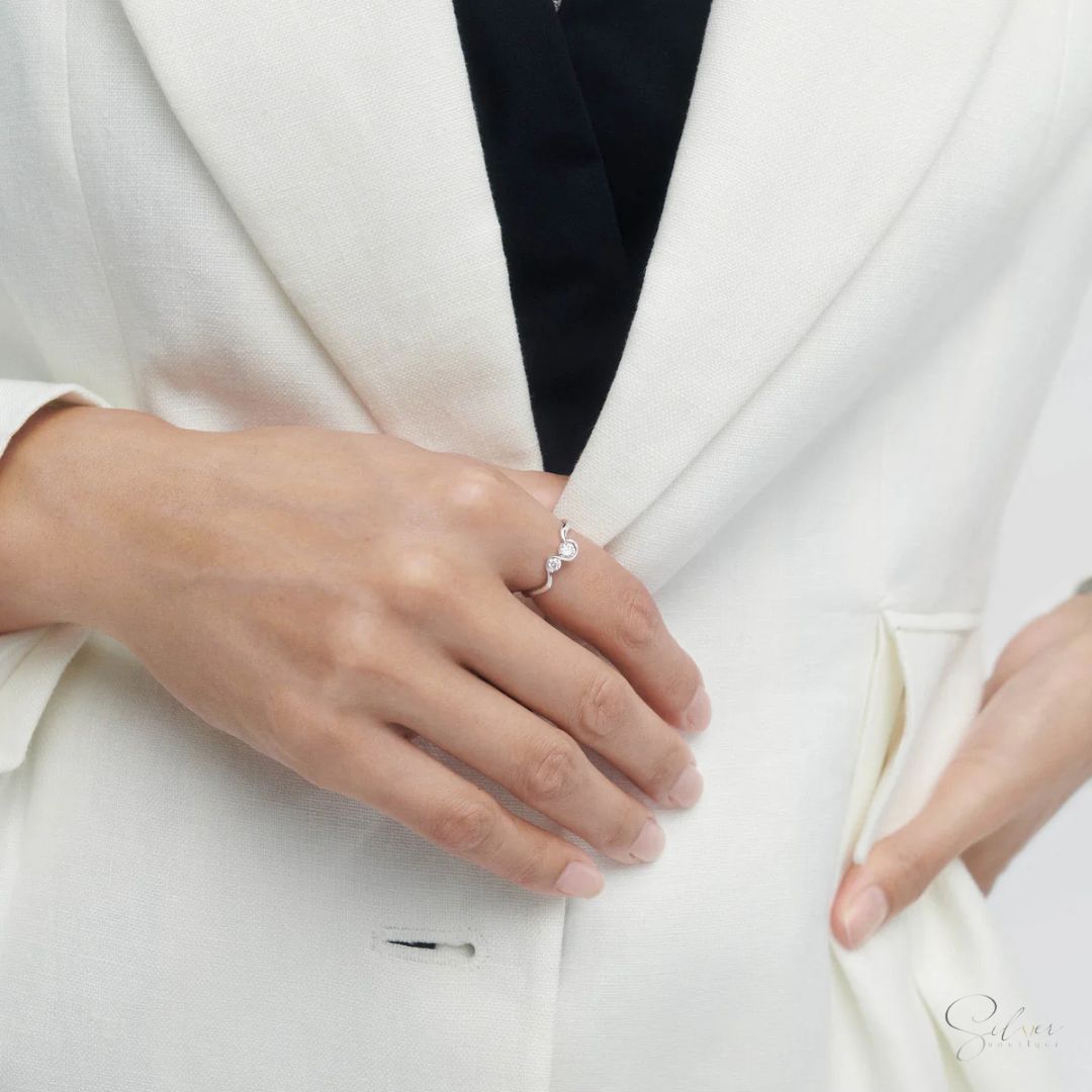 Dafne Ring - Handcrafted in Sterling Silver - Baza Boutique