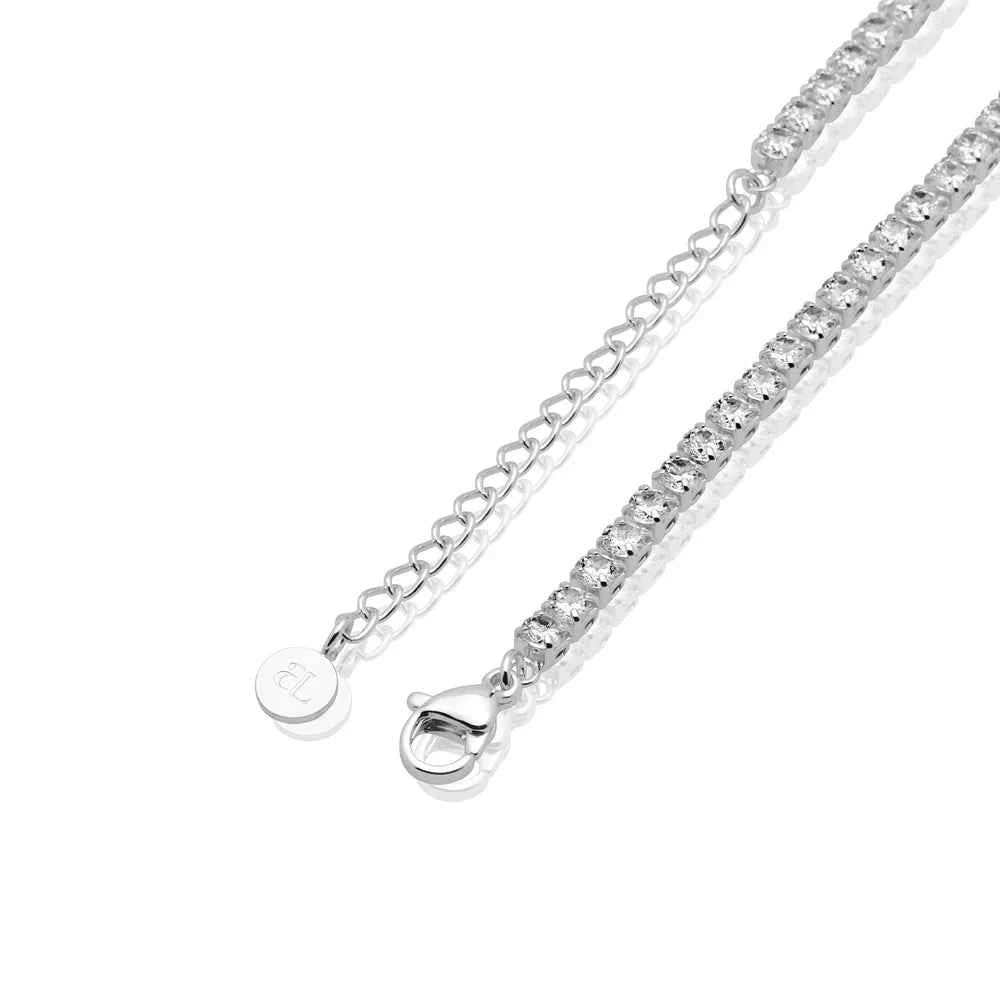 Crystal Tennis Necklace
