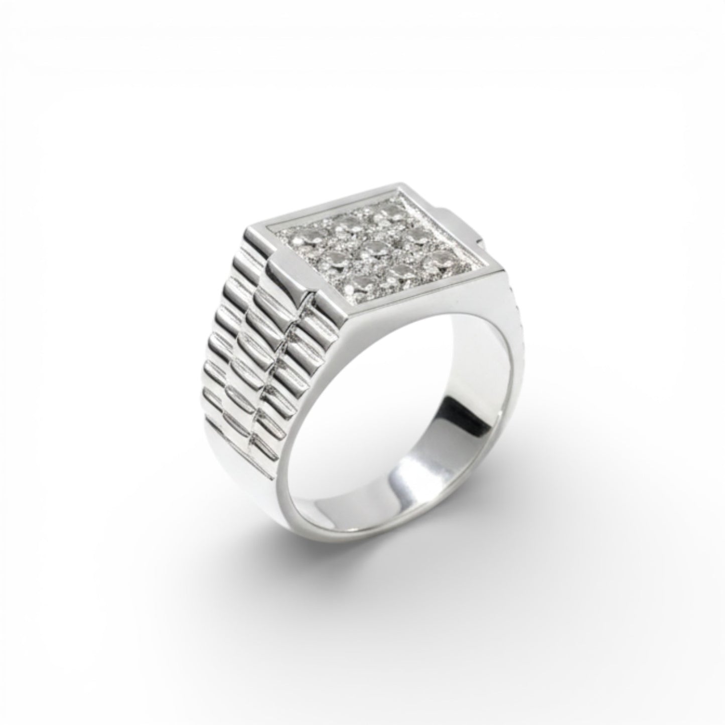 The Vanguard Pave Ring