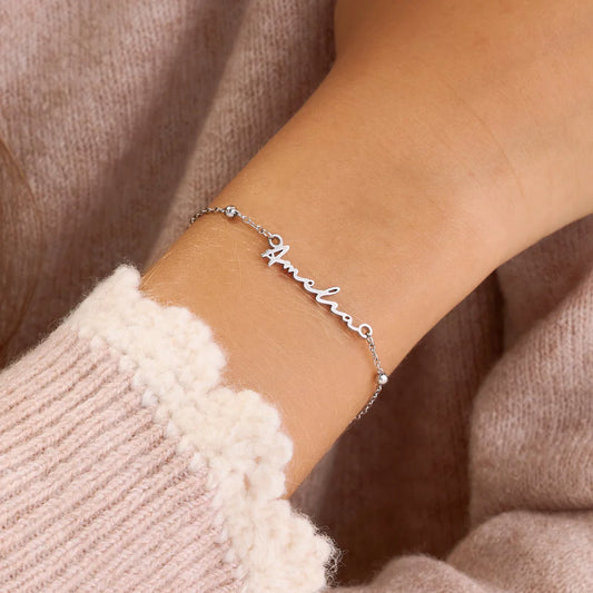 Kids Petite Name Bracelet - Baza Boutique