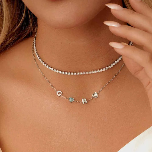 Crystal Tennis Necklace