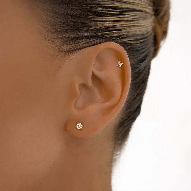 Zita Flatback Earrings - Baza Boutique