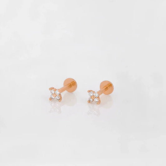 Zita Flatback Earrings - Baza Boutique