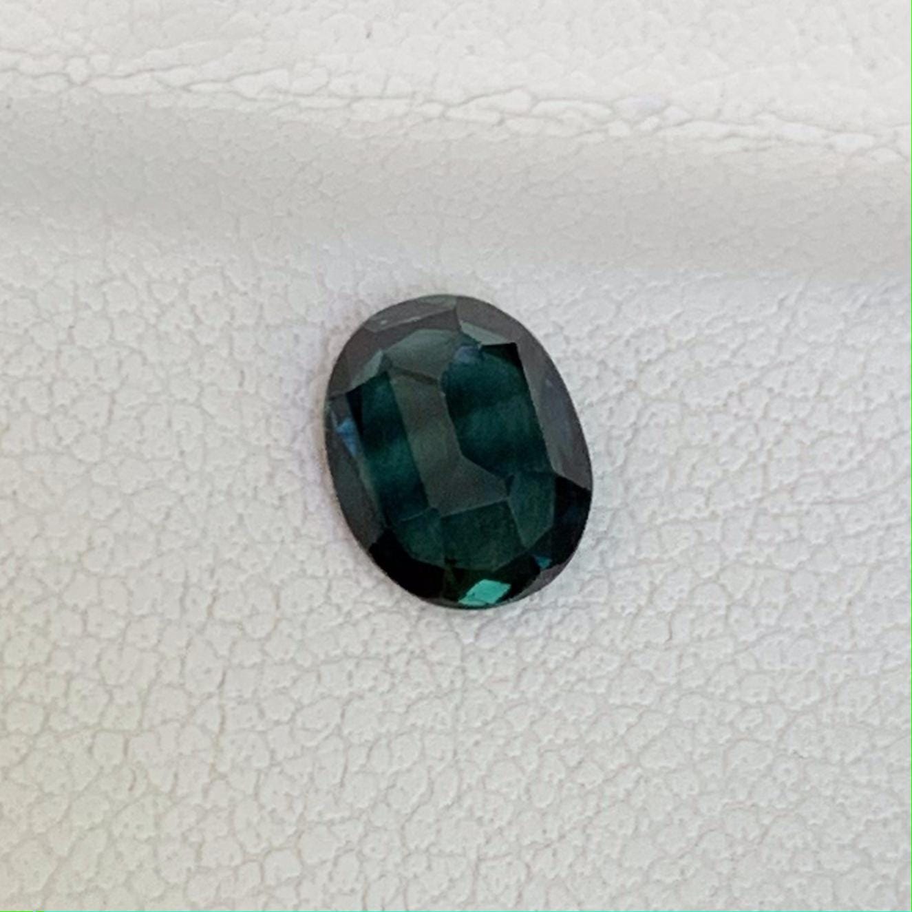 Natural Peacock Teal Sapphire 1.23ct - (UH)