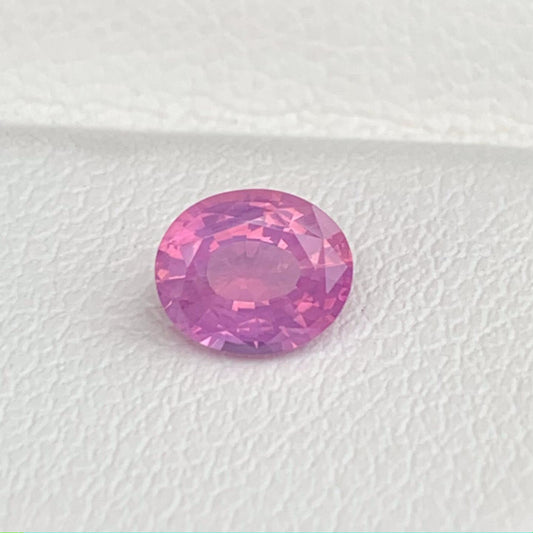 Natural Milky Padparadscha Sapphire 0.83ct - (UH) - Baza Boutique