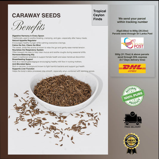 Organic Caraway Seeds - Baza Boutique