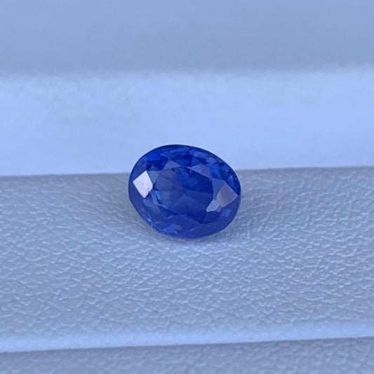 Natural Ceylon Royal Blue Sapphire 1.15ct - (H) - Baza Boutique