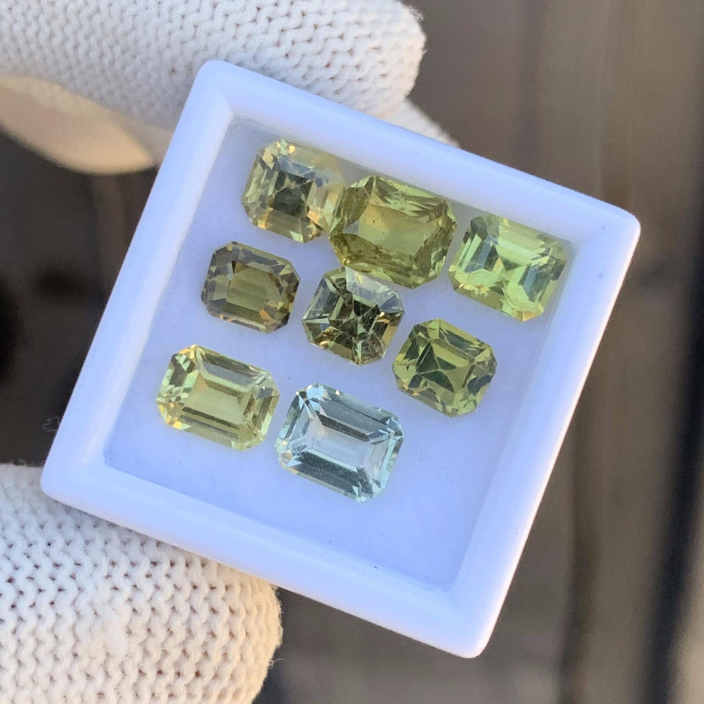 Natural Chrysoberyl Lot 8Pcs - 10.05ct - (UH) - Baza Boutique