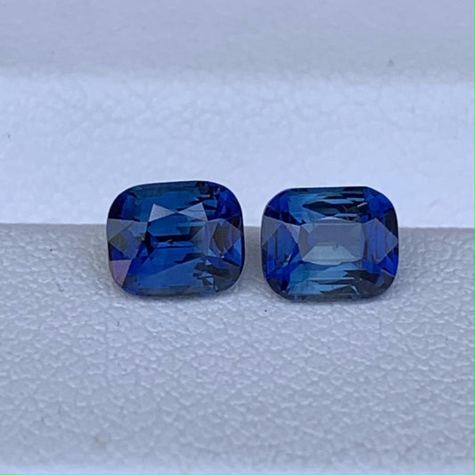 Royal Blue Sapphire Pair 1.64ct - (H)