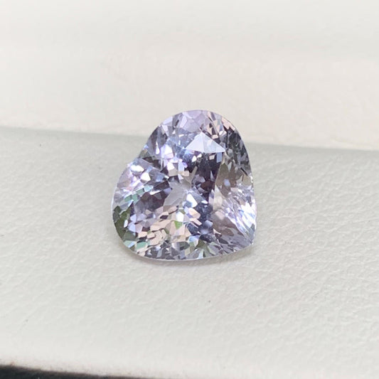 Heart Shaped Lavender Sapphire 2.63ct - (UH) - Baza Boutique