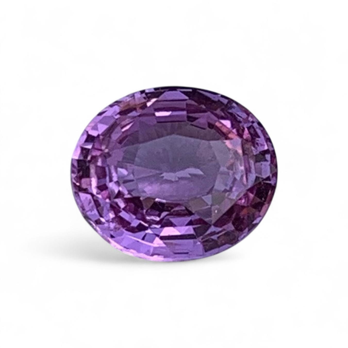 Natural Oval Cut Pink Sapphire 1.24ct - (UH)
