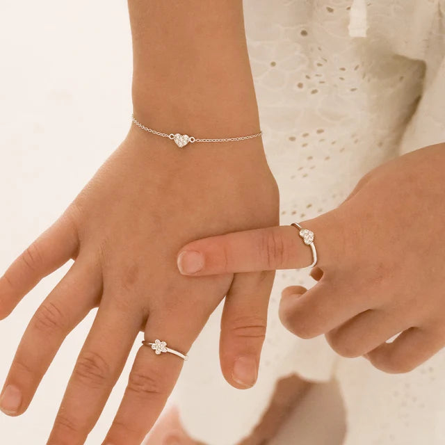 Kids Heart Bracelet - Baza Boutique