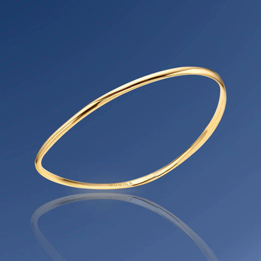 Minimal bangle, Thin silver bangle, Round bangle, Thin bangle, Stacking bangles, Sterling silver bangle, Silver bracelet, Stacking bangle, Silver bangle - Baza Boutique