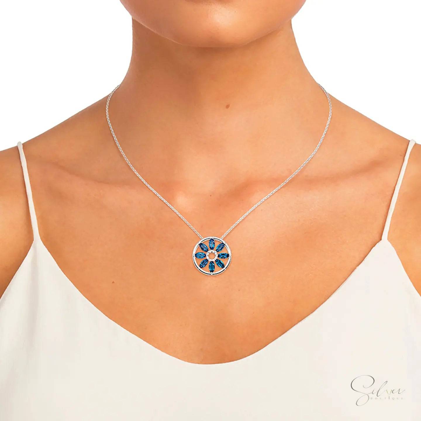 Wheel Necklace