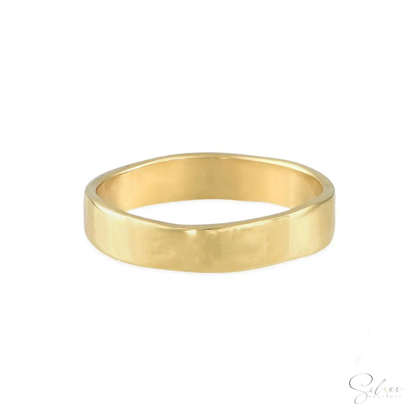 Flat Band Ring - Baza Boutique