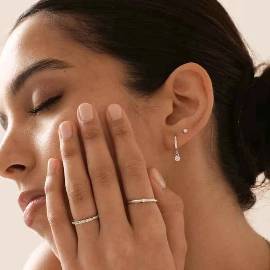 Shine Heart Earrings