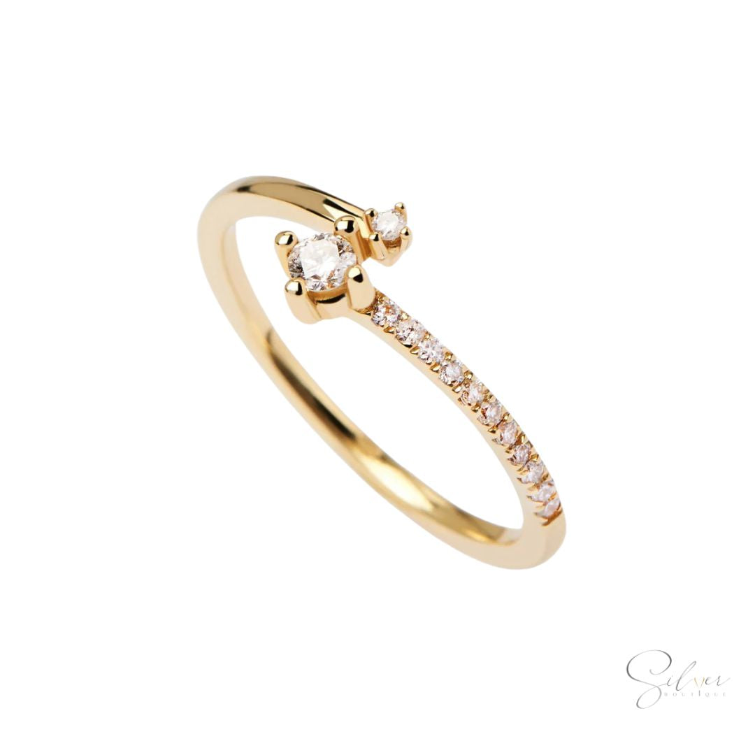 Swing Ring - Handcrafted in Sterling Silver - Baza Boutique 