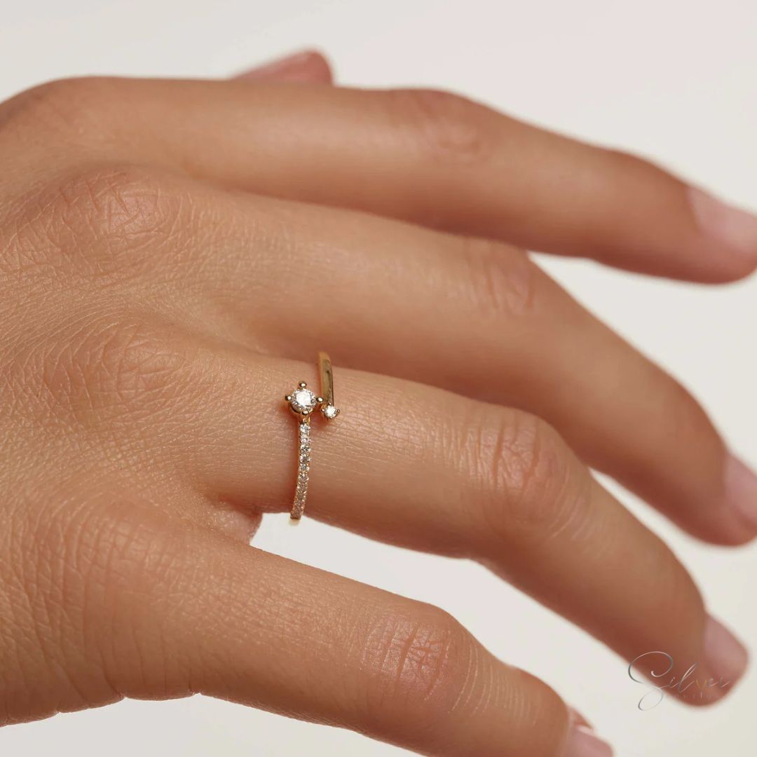 Swing Ring - Handcrafted in Sterling Silver - Baza Boutique 