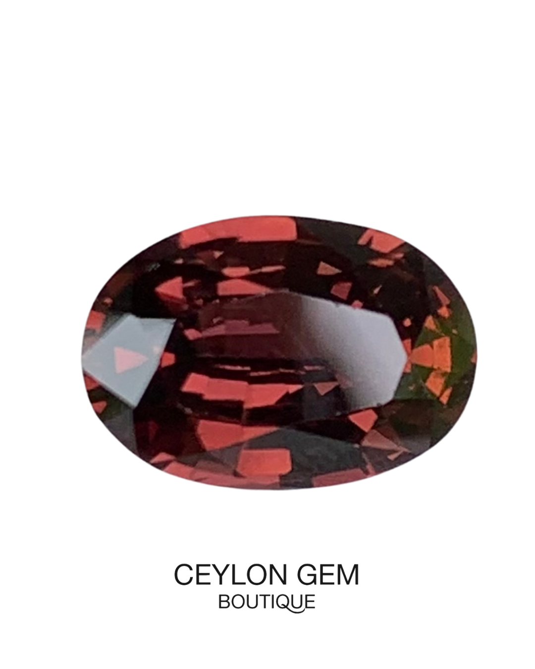 Natural Padparadscha Whisky Sapphire – 3.11 Carats- (UH)