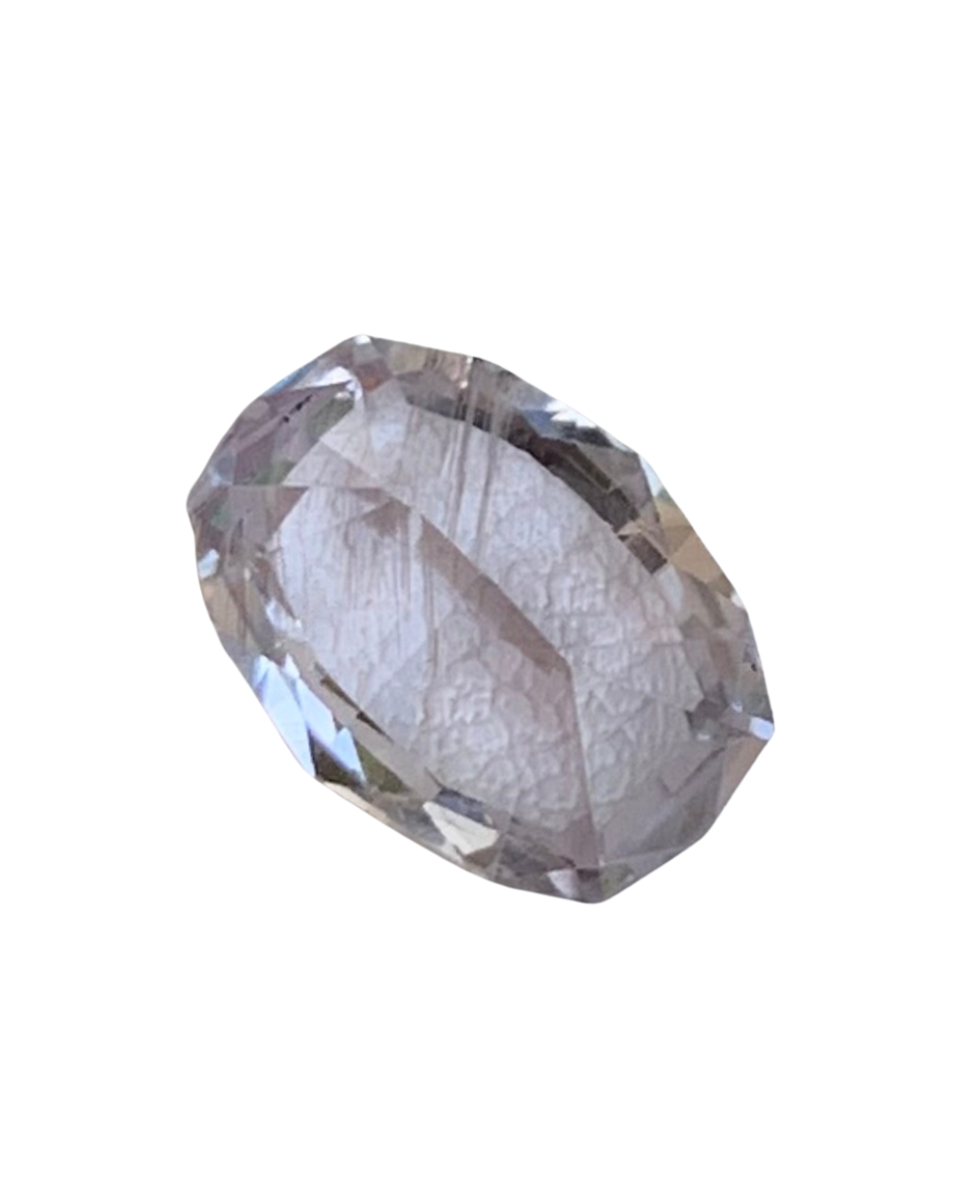 Natural Lavender Peach Sapphire – 3.22 Carats - (UH)