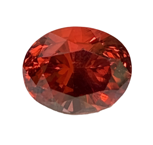 Mekong Whiskey Padparadscha Sapphire 1.72 Carats  - (UH) - Baza Boutique 