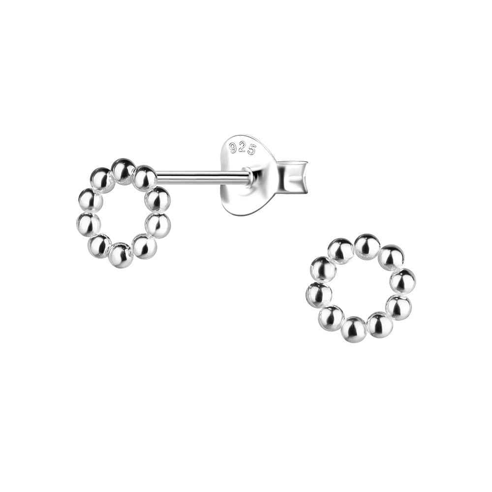 Open Heart Dangle Earrings