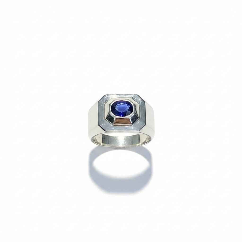 Cobalt Signet Ring