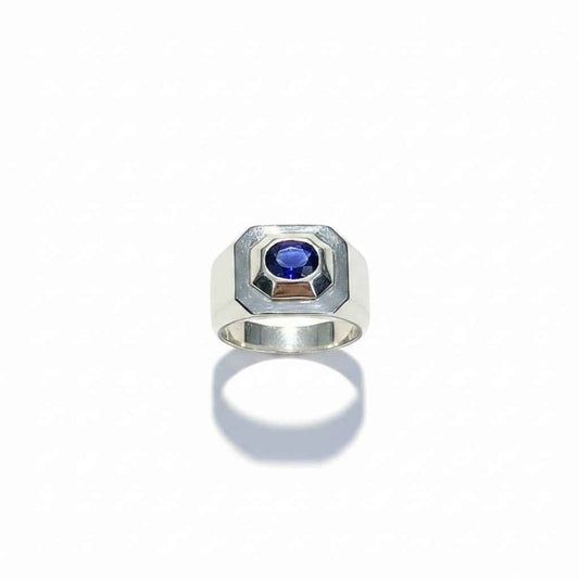 Cobalt Signet Ring
