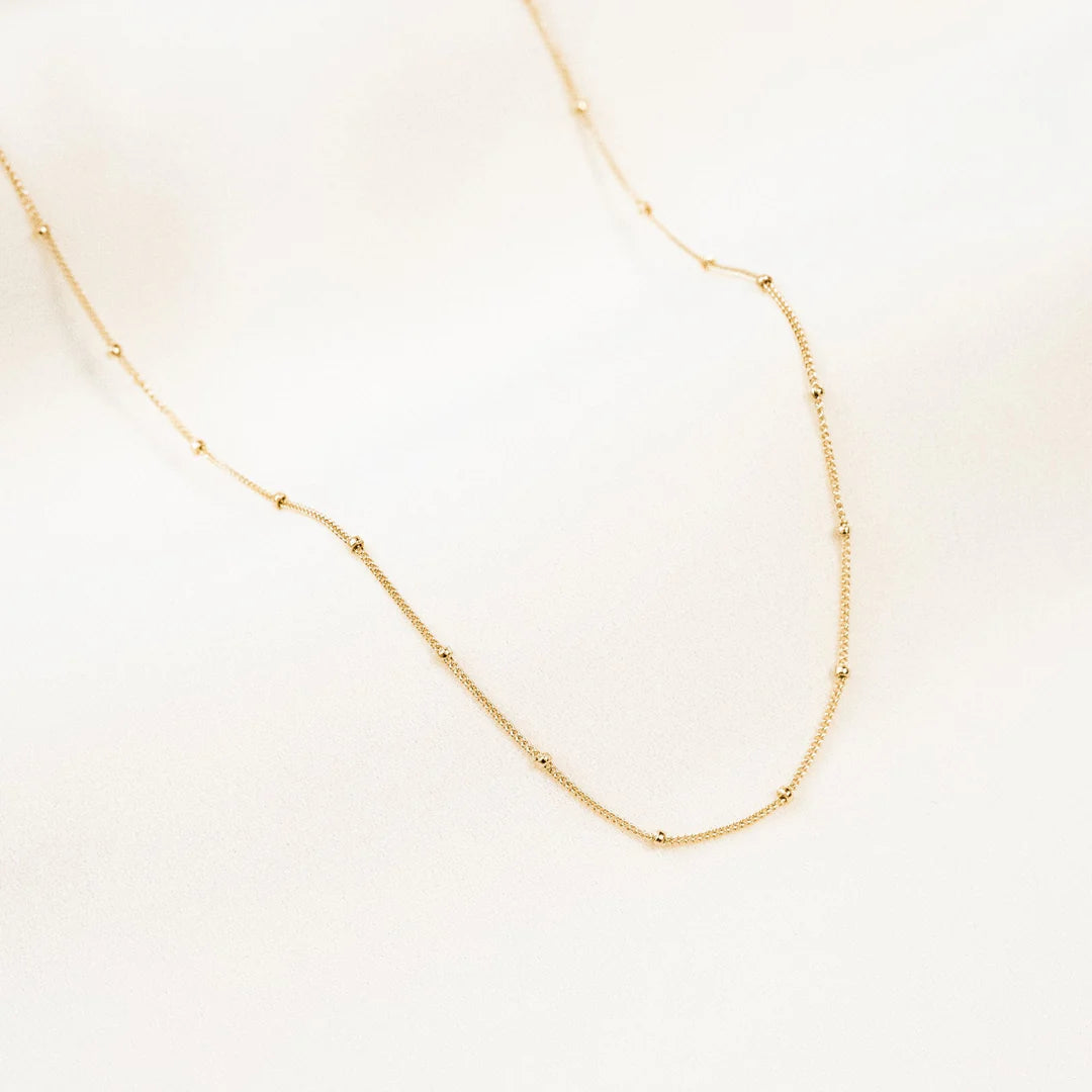 Dainty Satellite Chain Necklace