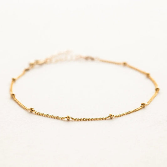 Dainty Satellite Chain Anklet