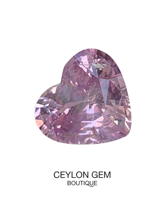 Natural Peach Sapphire- 2.32 Carats - (UH) - Baza Boutique 