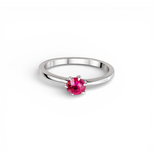 Pink Sapphire Ring