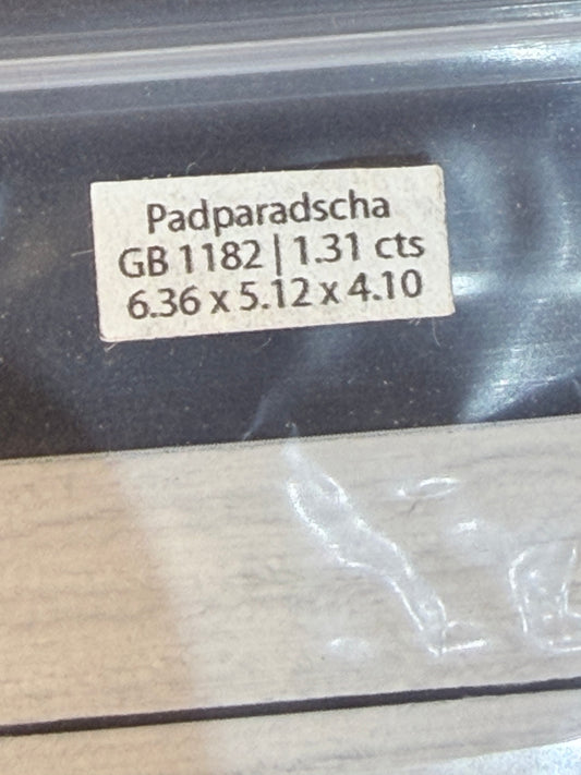 Padparadscha Ring Customization - Custom Order