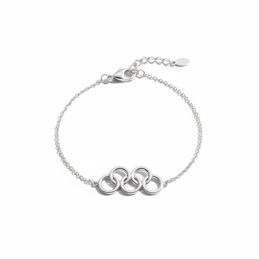 Linked Circle Bracelet