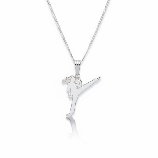 High Kick Silhouette Necklace