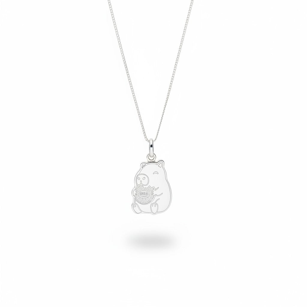 Piggy Charm Necklace