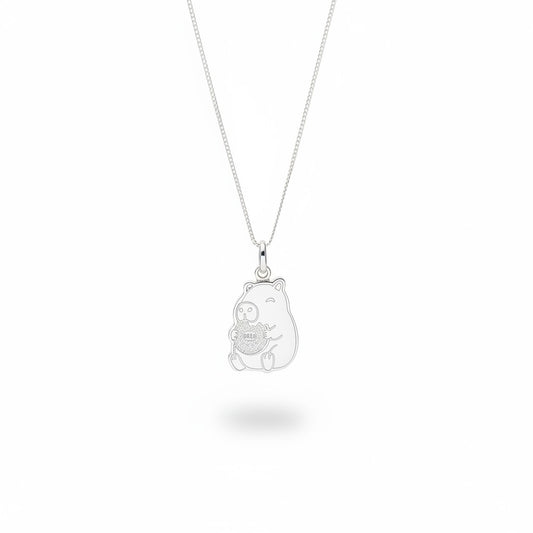 Piggy Charm Necklace