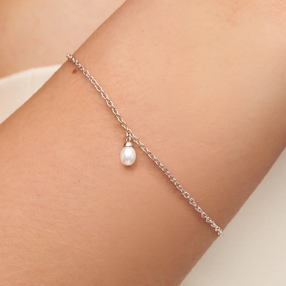 Fine Organic Pearl Bracelet - Baza Boutique