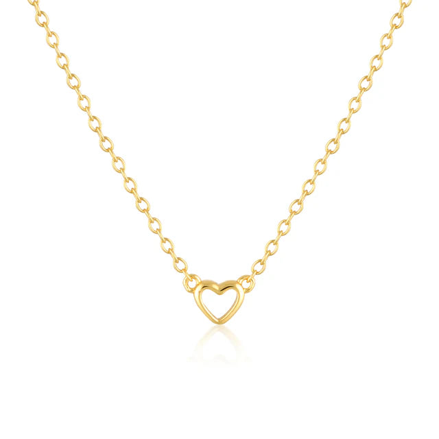 Classic Heart Necklace - Baza Boutique