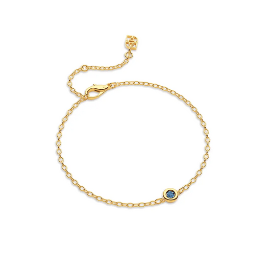 Fine Molten Birthstone Bracelet