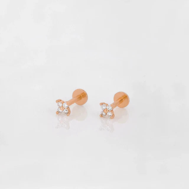 Zita Flatback Earrings - Baza Boutique