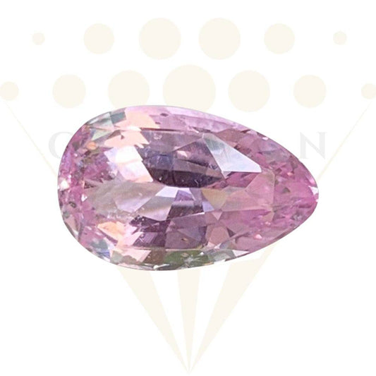 2.64 cts Unheated Padparadscha King Sapphire, Natural Orangish pink sapphire - (UH) - Baza Boutique 