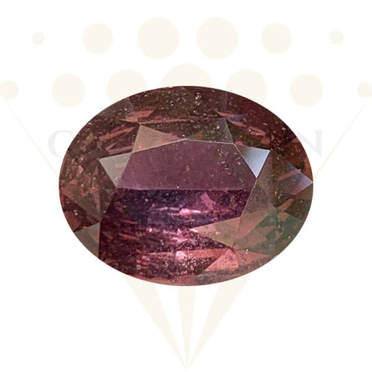 5.15 Carats Enticing Unheated Mekong Whiskey Sapphire, Chocolate Brown Sapphire - Baza Boutique 