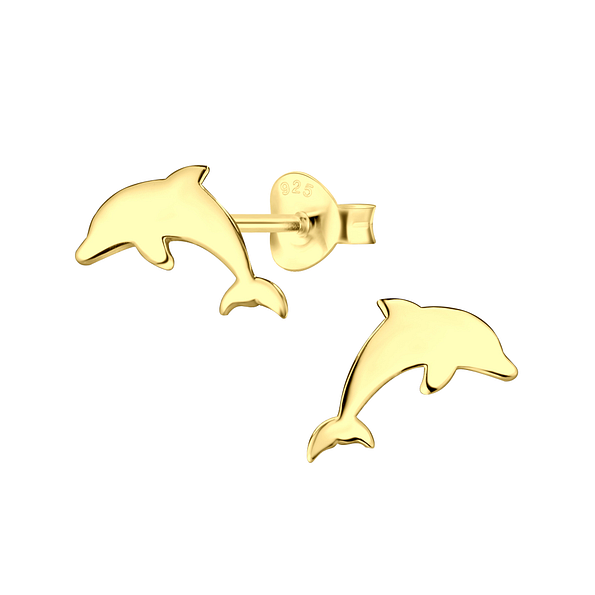 Dolphin Stud Earrings