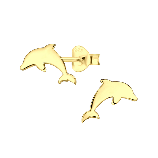 Dolphin Stud Earrings