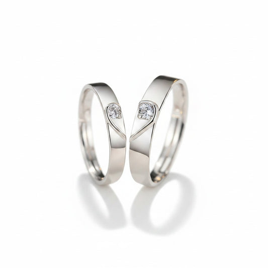 Twin Flame Promise Ring Set