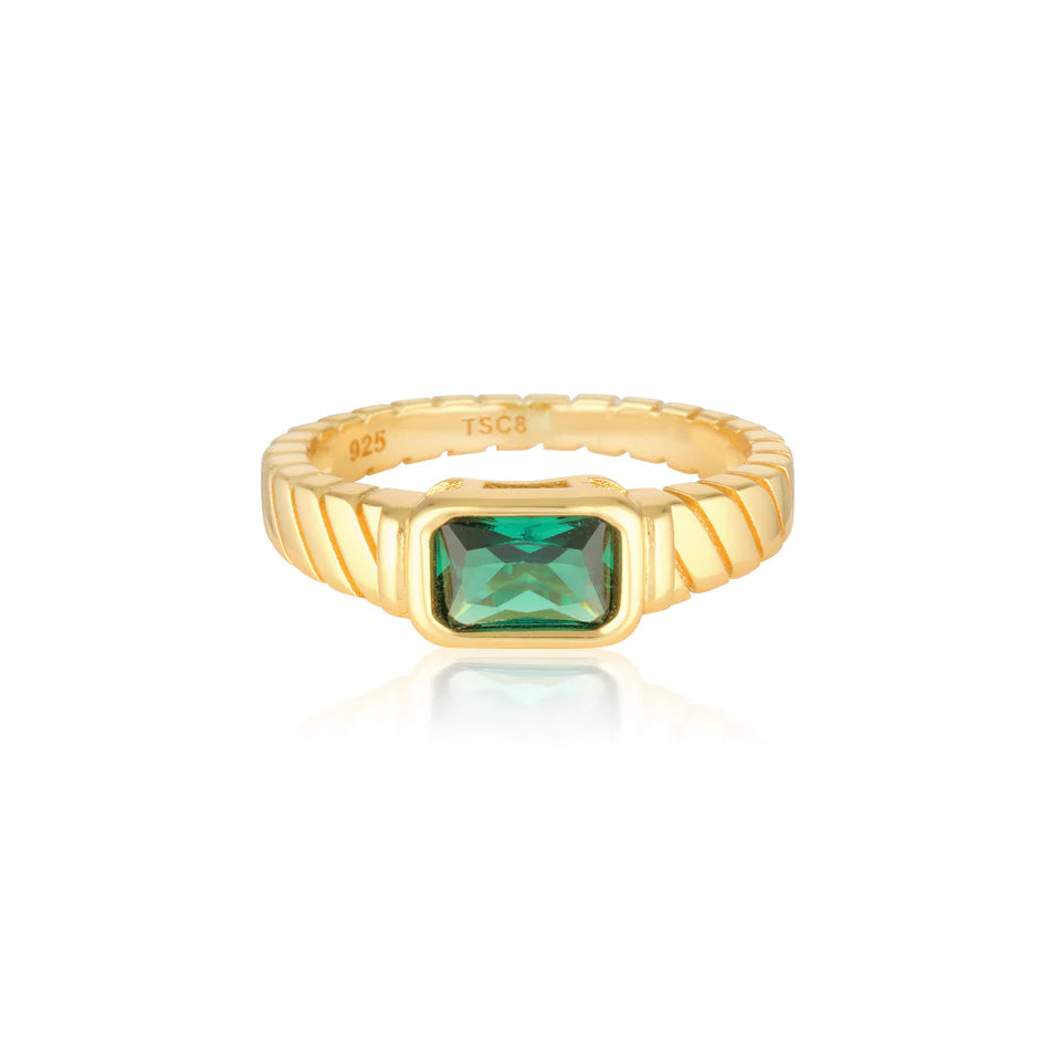 Flux Hoop Ring - Baza Boutique