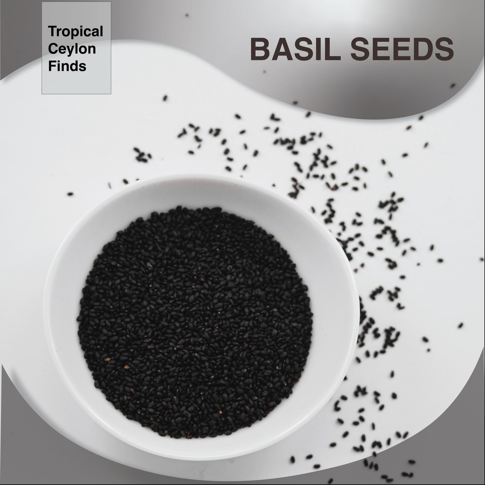Organic Basil Seeds - Baza Boutique