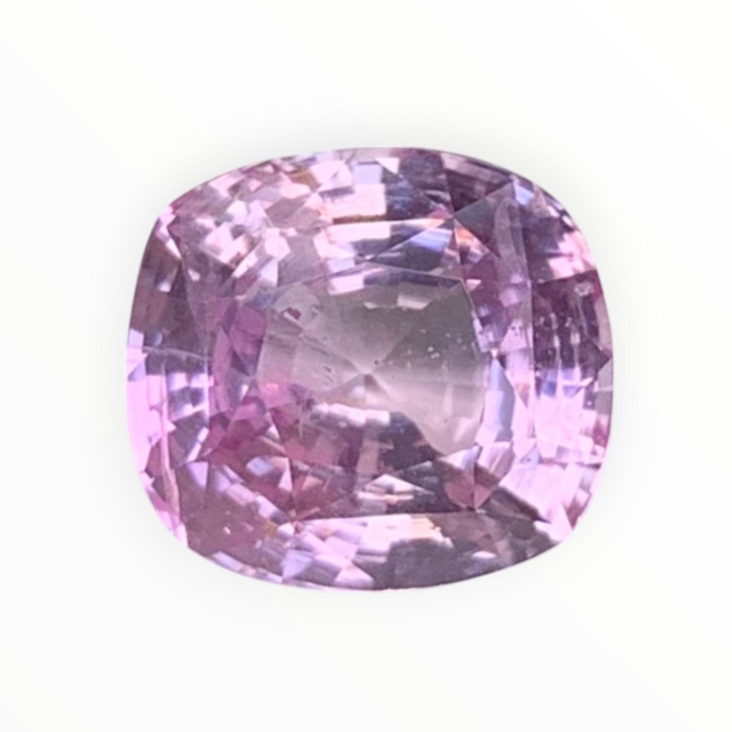 Blush Lavender Peach Sapphire 3.28ct - (UH)