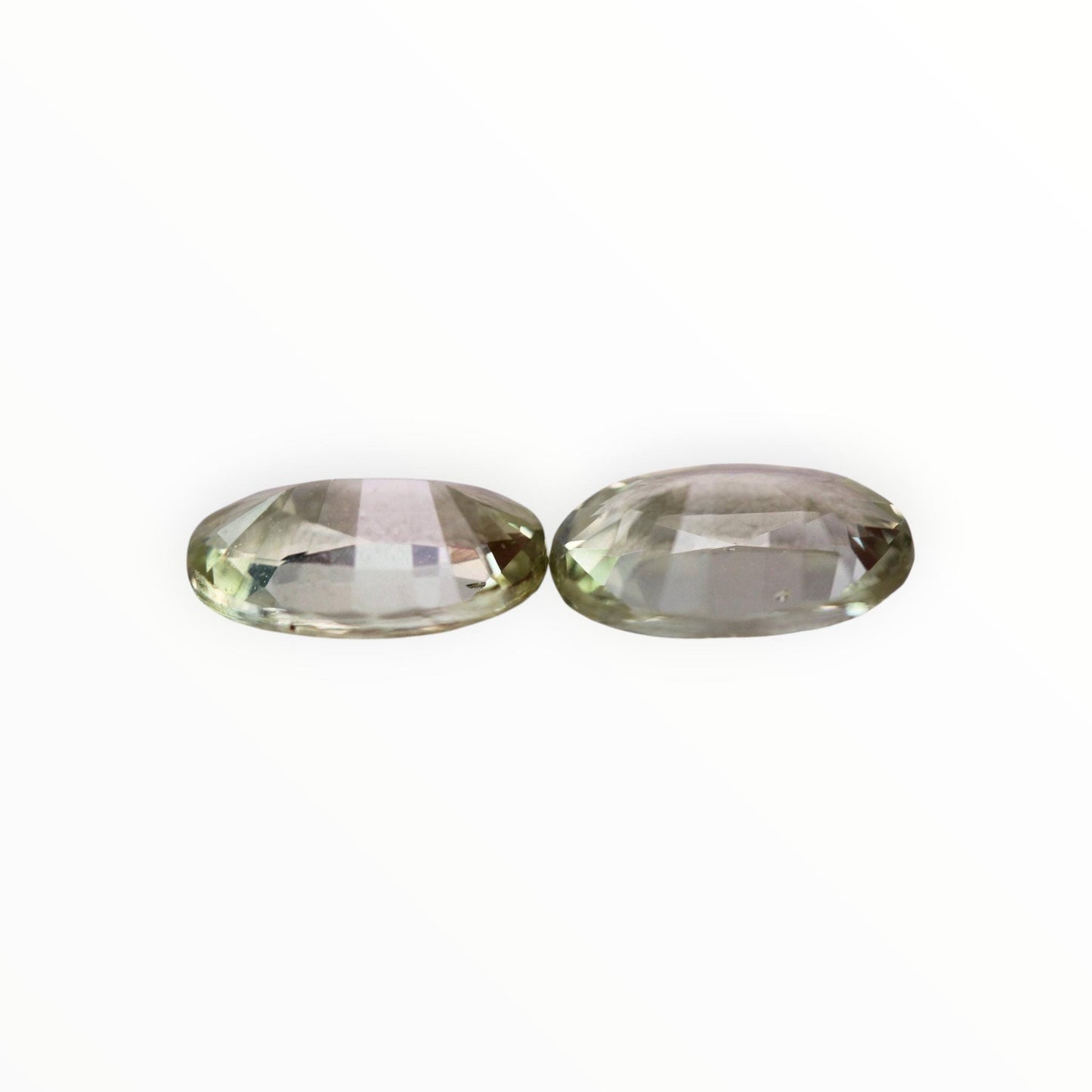 Natural Mint Green Sapphire Pair 1.80/1.79ct- (UH) - Baza Boutique